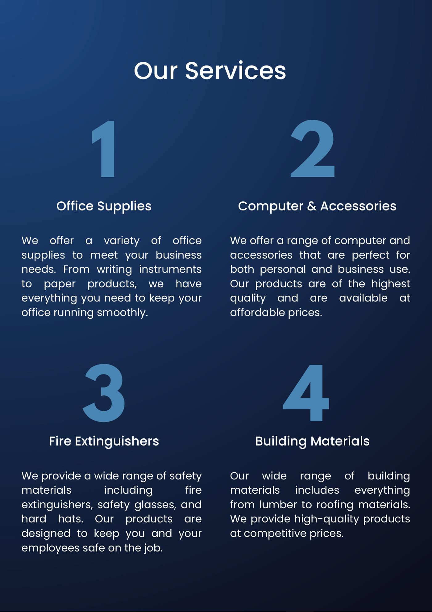 SAACO General Trading company profile — page 2